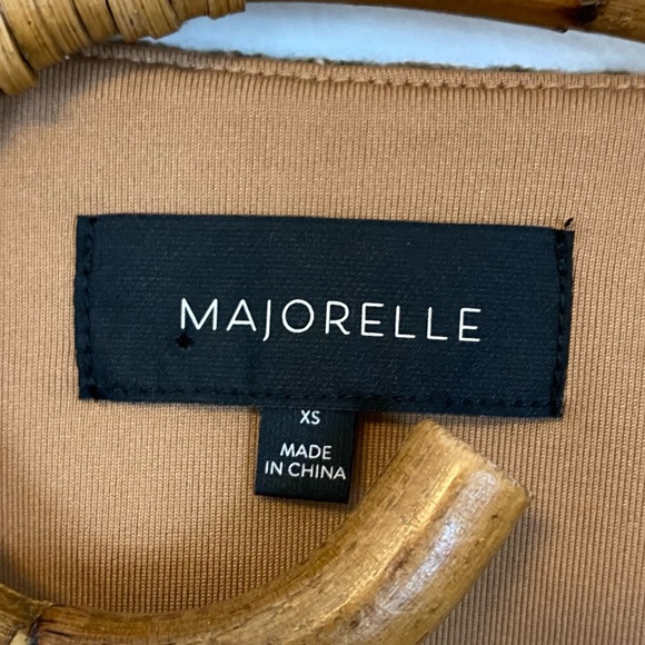 Revolve | Majorelle‎ | Brown Ribbed Wrap Cropped Sweater Size XS - Picture 8 of 9